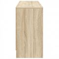 vidaXL Skriňa pod posteľ s poličkou 2 ks Dub sonoma 66 x 33 x 48 cm