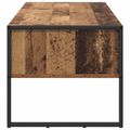 vidaXL Konferenčný stolík Staré drevo 100 x 46 x 40 cm