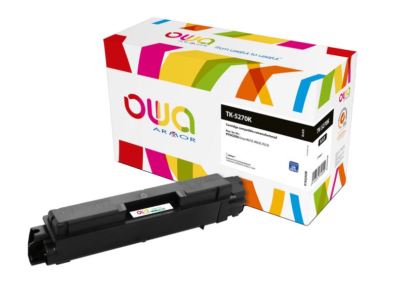 OWA Armor toner kompatibilný s Kyocera TK-5270K, 8000st, čierna/black