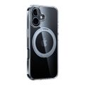 Torras Ostand Pro Case for iPhone 16 (Transparent)