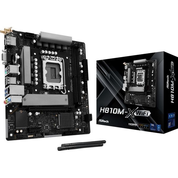 ASROCK Základná doska H810M-X WiFi