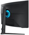 Samsung Odyssey G7 Neo/G75NB/32"/VA/4K UHD/165Hz/1ms/Black/2R LED monitor, herní, prohnutý, 32", VA, 3840×2160, 16:9, 165Hz, 1ms, 350cd/m2, DisplayPort, 2× HDMI, 2× USB, VESA, PIVOT, en. tř.