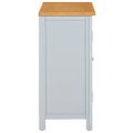 vidaXL Skrinka 70x35x75 cm, dubový masív