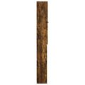 vidaXL Toaletná skriňa EDE Dymový dub 66 x 25,5 x 190 cm