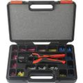 Krimpovacie klešty TOOLCRAFT HJ540168BC-A1A5 sada 168 dielov