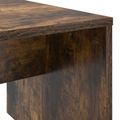 vidaXL Konferenčný stolík Dymová dub 90 x 45 x 35 cm Kompozitné drevo
