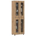 vidaXL Highboard FLORIN 60 x 35 x 182 cm Remeselný dub