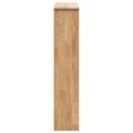 vidaXL Botník z orechového dreva 55x20x104 cm
