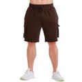 Šortky Utility Brown - GymBeam, veľkosť XL, veľkosť oblečenia XL