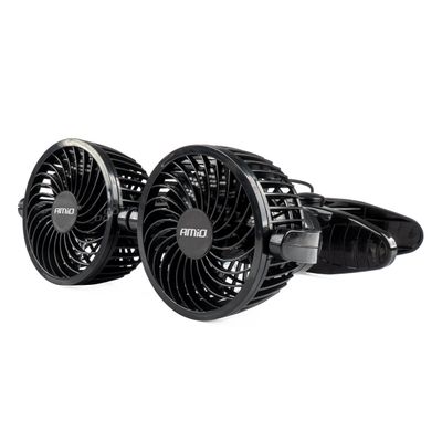 Ventilátor do auta s klipom 2x4" 24V