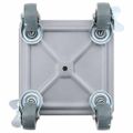 vidaXL Nábytkové kolieska 4 ks so zdvíhačom 13,5x13,5x6 cm oceľ 1300 kg