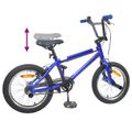 vidaXL BMX Bicykel 20 Palcov pre nad 9 rokov Tmavomodrá