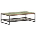 vidaXL Konferenčný stolík 110x60x35 cm, recyklovaný masív