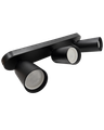 Q-04AD Stropné bodové svetlo 3xGU10 čierne QTEC