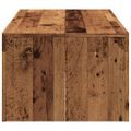 vidaXL Konferenčný stolík staré drevo 102x50x35 cm drevotrieska