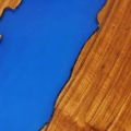 vidaXL Konzolový stolík teakové drevo 100x35x75 cm