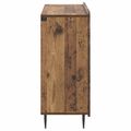 vidaXL Servírovacia skriňa Staré drevo 89 x 34,5 x 82 cm