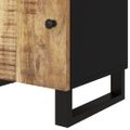 vidaXL Nočná skrinka 50x33x60 cm masívny mangovník a spracované drevo