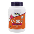 Vitamín C 500 mg tablety na cmúľanie - NOW Foods, čerešňa a bobule