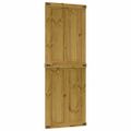 vidaXL Dvere do stodoly CORONA 70x210 cm masívna borovica