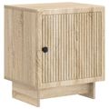 vidaXL Nočný stolík Dub sonoma 43 x 34,5 x 50 cm Kompozitné drevo