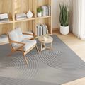 vidaXL Koberec do interiéru GALATI Sivá 120 x 120 cm Polyester