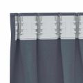 vidaXL Záclony na zatemnenie s krúžkami 2 ks Antracitová 225 x 140 cm