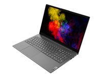 Prevedenie závesu 180 stupňov - AMD Ryzen 3 - 5300U / až 3.8 GHz - Win 11 Pro - Radeon Graphics - 8 GB RAM - 256 GB SSD NVMe - 15.6" TN 1920 x 1080 (Full HD) - Gigabit Ethernet - Wi-Fi 5 - čierna - klávesnica: česká/slovenská