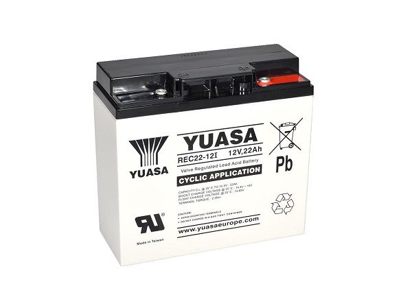 Batéria YUASA REC22-12I (12V, 22Ah, cyklická)