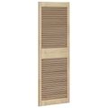 vidaXL Skříňové dvere s dverami 4 ks Prírodná 49,5 x 2,1 x 140,5 cm
