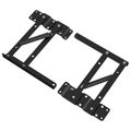 vidaXL Mechanizmus na zdvíhanie postele 2 ks Čierna 340 x 95 x 40 mm