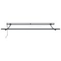 vidaXL Automaticky zaťahovacia markíza s LED hnedá 300x250 cm