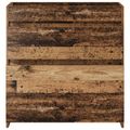 vidaXL Skriňa pod umývadlo do kúpeľne Staré drevo 78,5 x 37,5 x 81 cm
