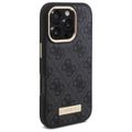 Guess GUHMP16XU4GPRK iPhone 16 Pro Max 6,9" black/black hardcase 4G Logo Plate MagSafe