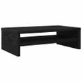 vidaXL Stojan na monitor, čierny dub, 42x24x13 cm, umelé drevo