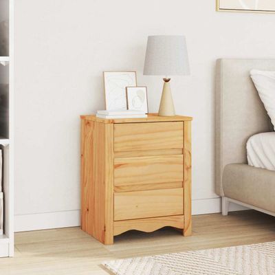 vidaXL Konferenčný stolík so zásuvkou Drammen Dub 45 x 35 x 56 cm