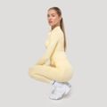 Dámsky športový top LUMA Butter Yellow - GymBeam, veľkosť XS