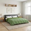 vidaXL Prikrývka na celý rok 200 x 240 cm 4 ročné obdobia Zelená