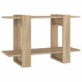 vidaXL Knižnica/deliaca stena dub sonoma 80x30x51 cm