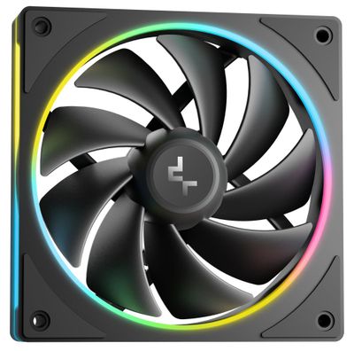 DEEPCOOL vodný chladič LM240 Vodné chladenie, 240mm radiátor, 2,4" IPS LCD displej, MP4 prehrávanie, čerpadlo 6. gen., ARGB, PWM, LGA1851/1700, AM5/AM4