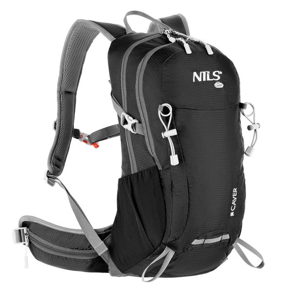Turistický batoh NILS Camp NC1950 Caver čierny 18L
