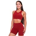 Športová podprsenka Ignite Dark Red - GymBeam, veľkosť S, veľkosť oblečenia S