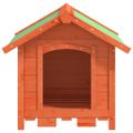 vidaXL Koterec pre psa hnedý 65x65x61,5 cm borovicový masív