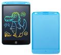 COLORWAY dětský kreslící tablet CW-WT10C/ 10"/ Modrý Tablet, kreslicí, detský, 10" barevný LCD displej, citlivý na tlak, zámek obsahu, baterie CR2025, stylus, modrý