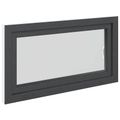 vidaXL Otočné a sklopné okno do suterénu RISOR 110 x 60 cm PVC a sklo