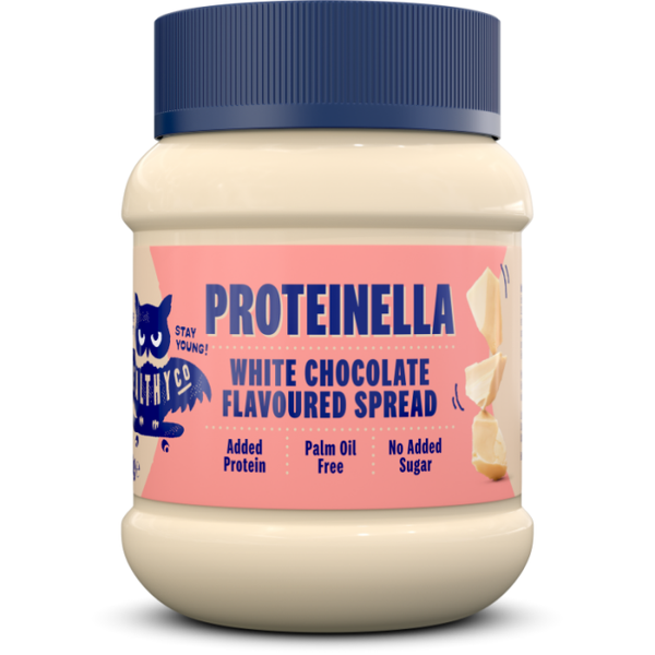 Proteinella - HealthyCo, biela čokoláda, 360 g