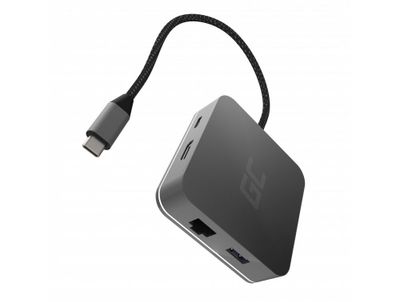 Green Cell AK61 dokovacia stanica HUB USB-C 6in1