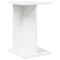 vidaXL Stojan na rastliny Biela 25 x 25,5 x 40,5 cm Kompozitné drevo
