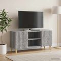 vidaXL TV skrinka 102 x 34,5 x 50 cm Sivý Sonoma Kompozitné drevo
