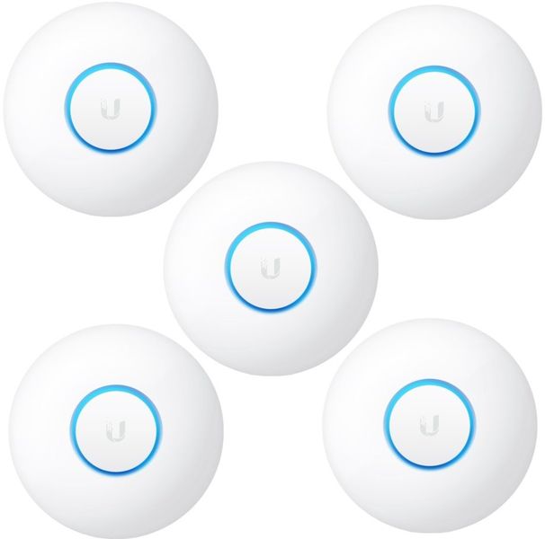 Ubiquiti UAP-nanoHD-5 - Compact UniFi Wave2 AC AP, bez PoE adaptéra, 5-pack